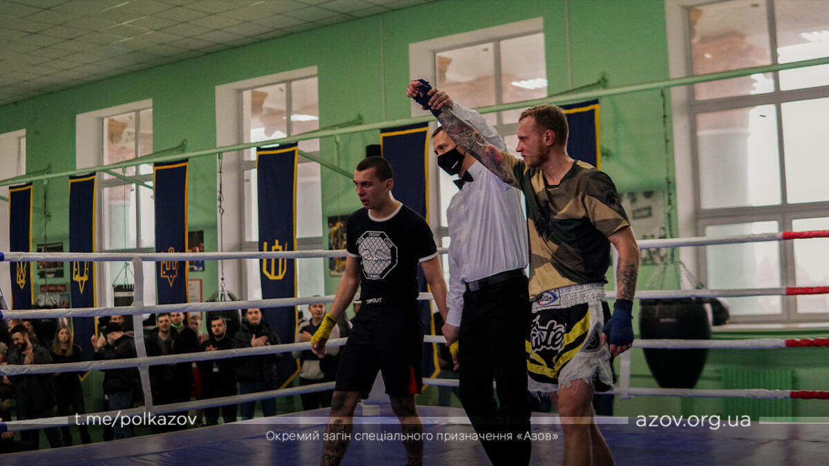 Бокс на честь пам‘яті полеглих побратимів в Павлопіль-Широкинській