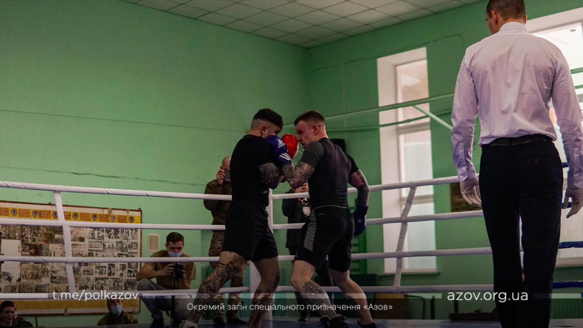 Бокс на честь пам‘яті полеглих побратимів в Павлопіль-Широкинській
