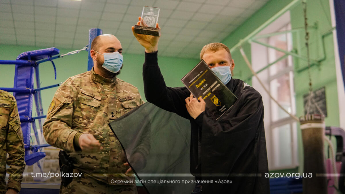 Бокс на честь пам‘яті полеглих побратимів в Павлопіль-Широкинській