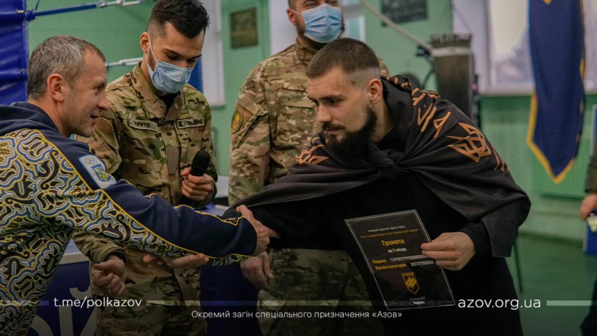 Бокс на честь пам‘яті полеглих побратимів в Павлопіль-Широкинській