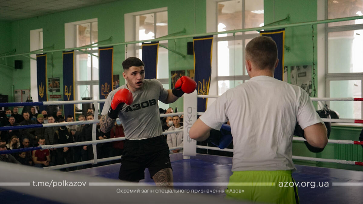Бокс на честь пам‘яті полеглих побратимів в Павлопіль-Широкинській