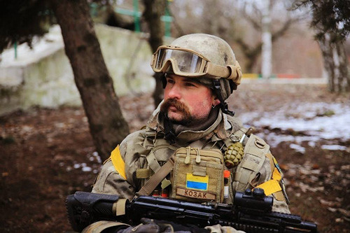Боєць Азову Козак