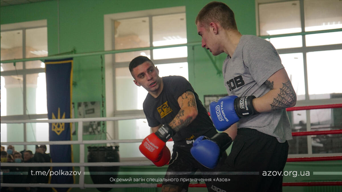 Бокс на честь пам‘яті полеглих побратимів в Павлопіль-Широкинській