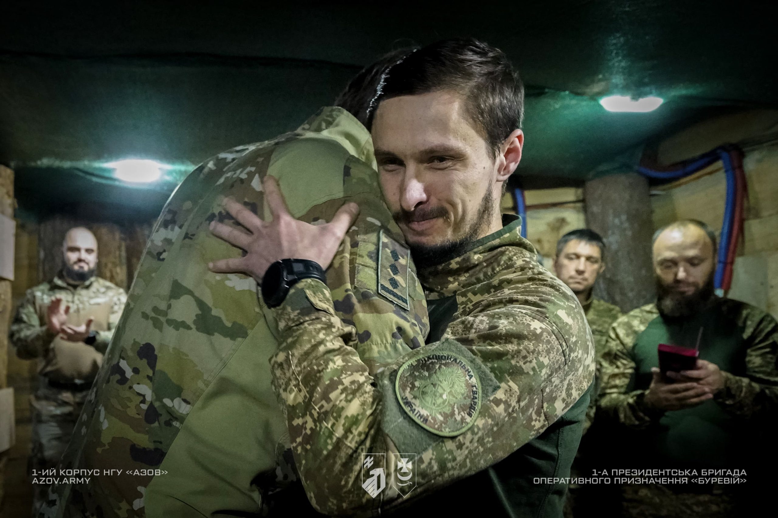 У день 31-річчя, командир 1-го корпусу Національної гвардії України «Азов», полковник Денис Прокопенко привітав 1-у Президентську бригаду «Буревій», 14-у бригаду «Червона Калина» і 15-у бригаду «Кара-Даг», а також спільно з командирами бригад вручив бійцям заслужені нагороди. Зокрема, вперше були вручені відзнаки 1-го корпусу НГУ «Азов».