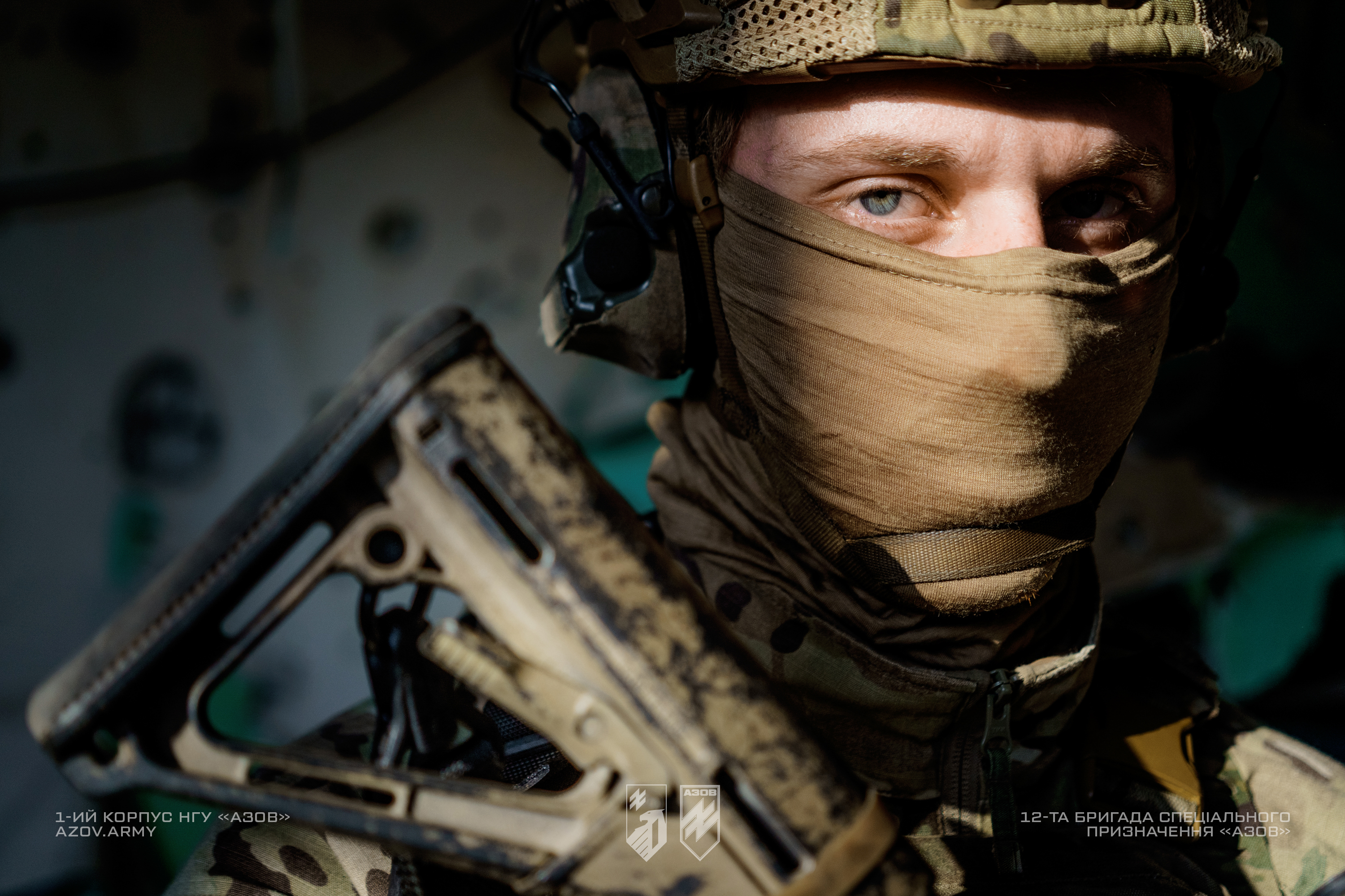 На світлинах – тренування 1-ї бойової групи загону розвідки спеціального призначення 12-ї бригади «Азов».