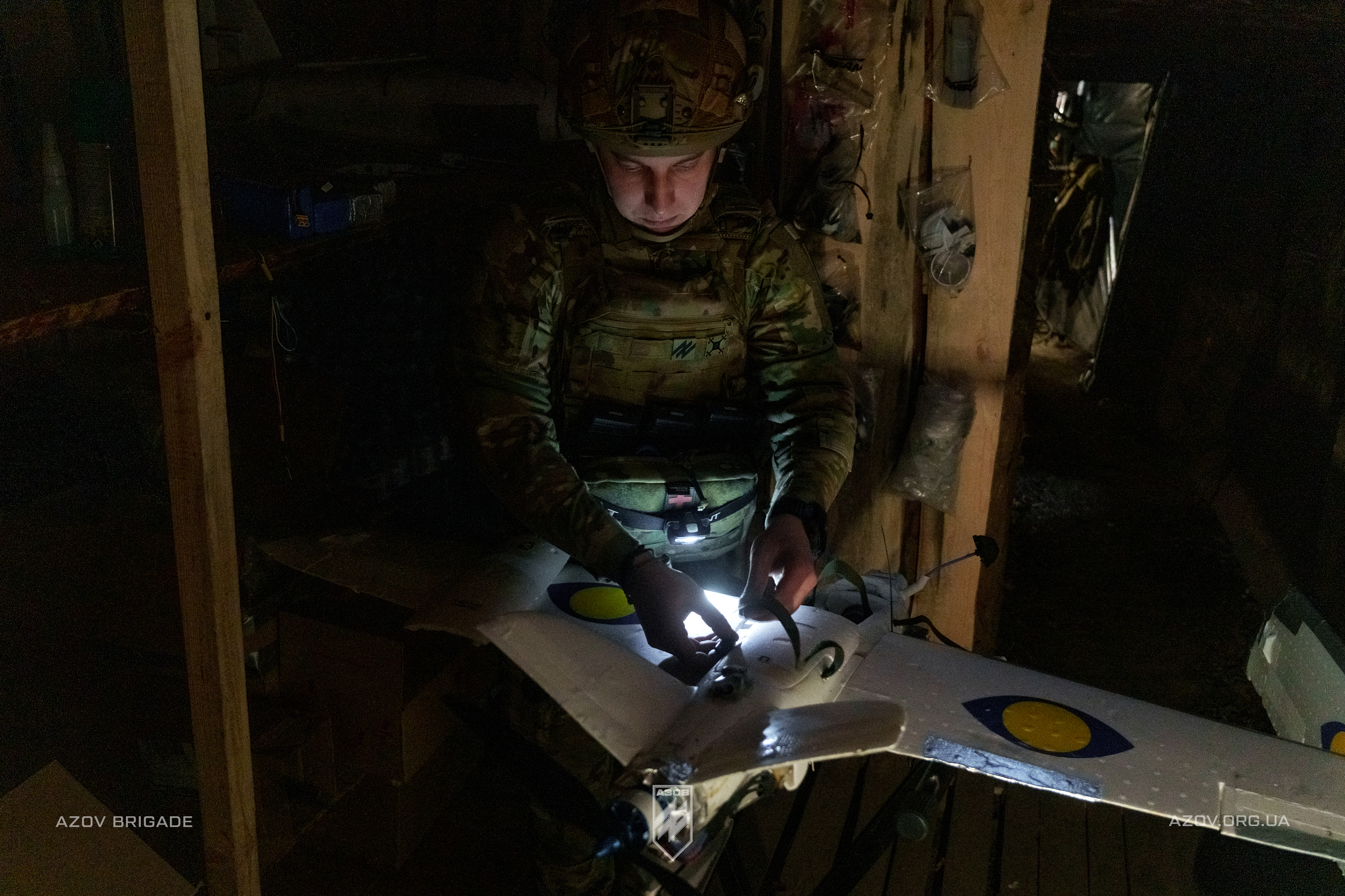 Бойові будні розрахунку зенітних БПЛА в складі зенітного ракетно-артилерійського дивізіону 12-ої бригади «Азов».