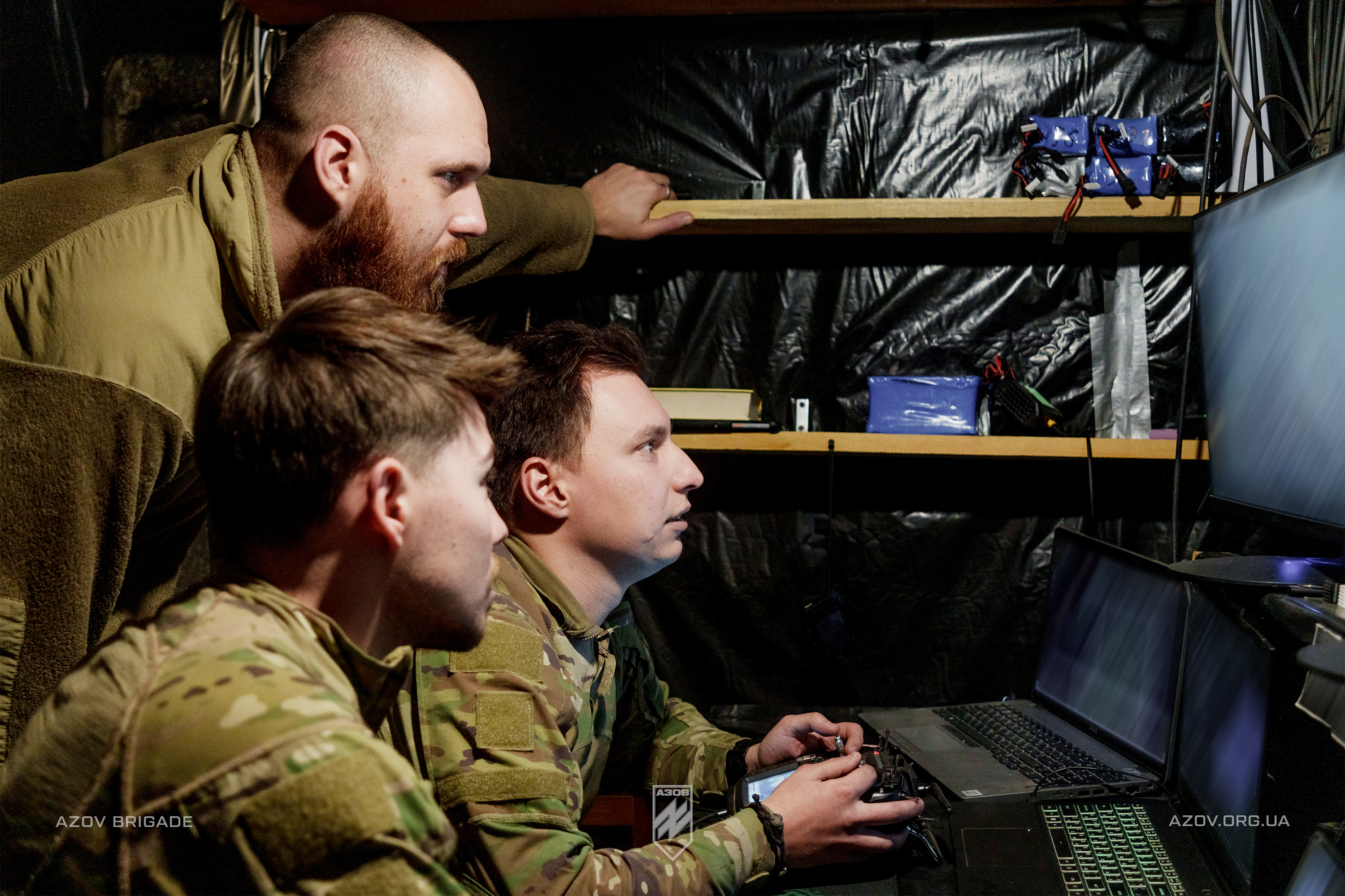 Бойові будні розрахунку зенітних БПЛА в складі зенітного ракетно-артилерійського дивізіону 12-ої бригади «Азов».