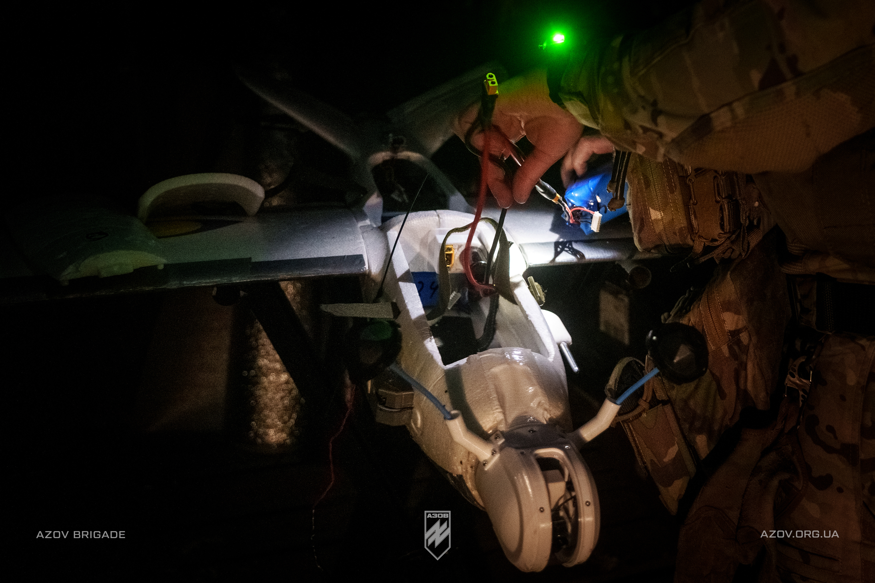 Бойові будні розрахунку зенітних БПЛА в складі зенітного ракетно-артилерійського дивізіону 12-ої бригади «Азов».