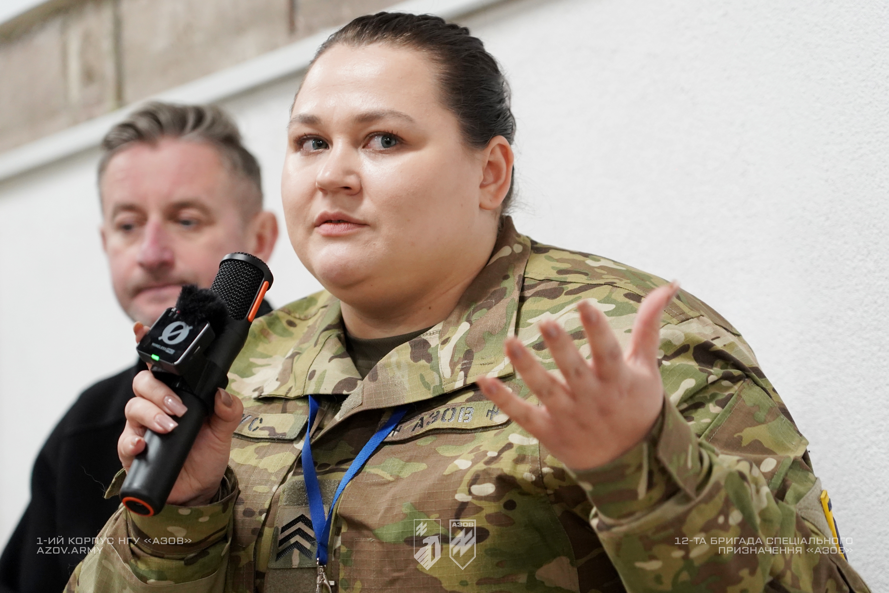 представники 12-ї бригади «азов» і 20-ї бригади «любарт» взяли участь у всеукраїнському форумі «сталеве слово»