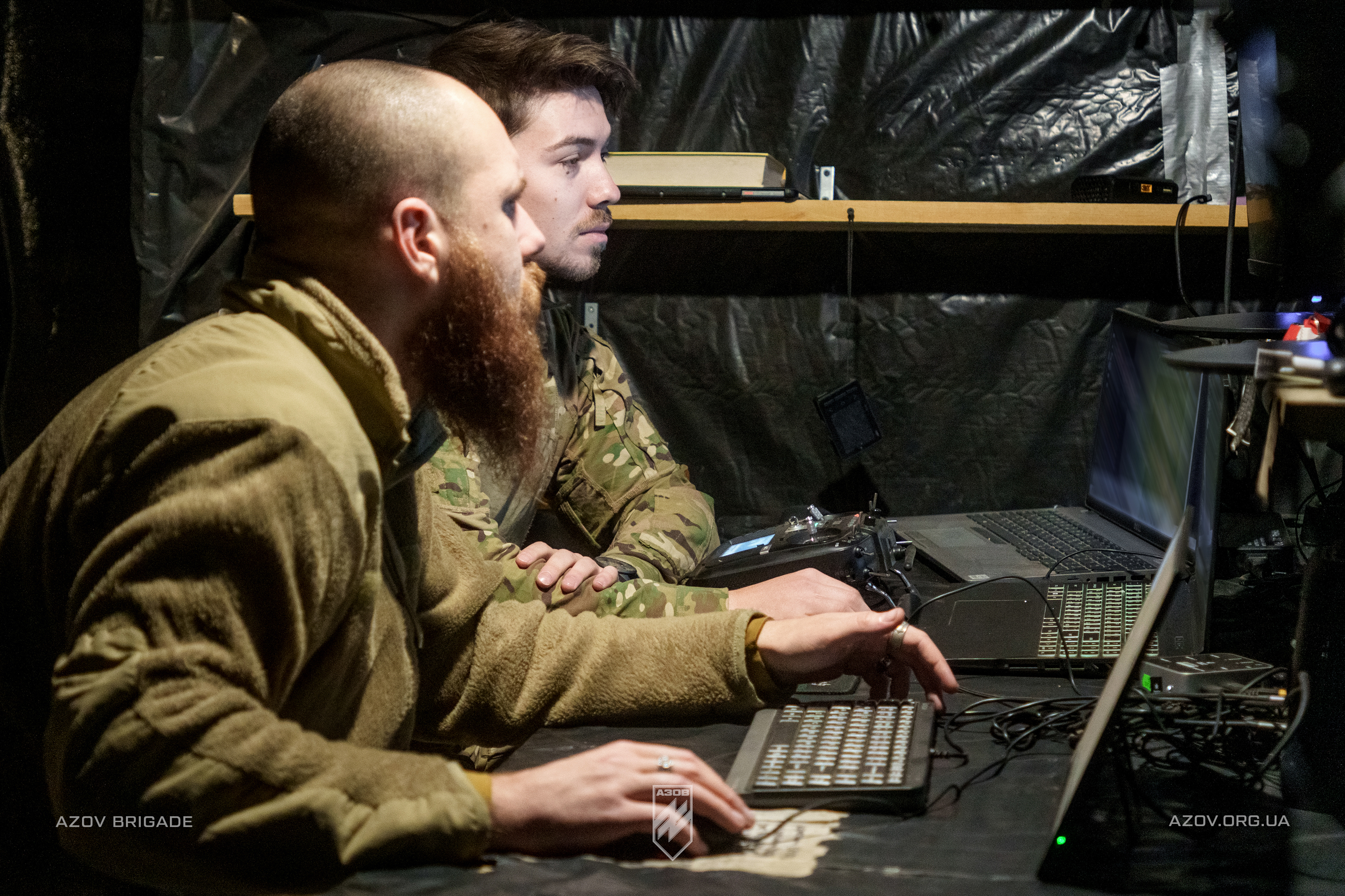 Бойові будні розрахунку зенітних БПЛА в складі зенітного ракетно-артилерійського дивізіону 12-ої бригади «Азов».