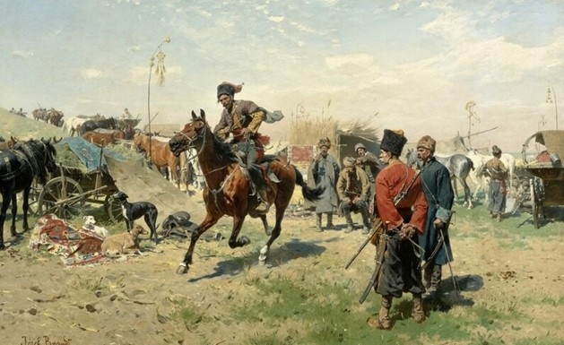 «Запорожці» (картина польського художника Йозефа Брандта)