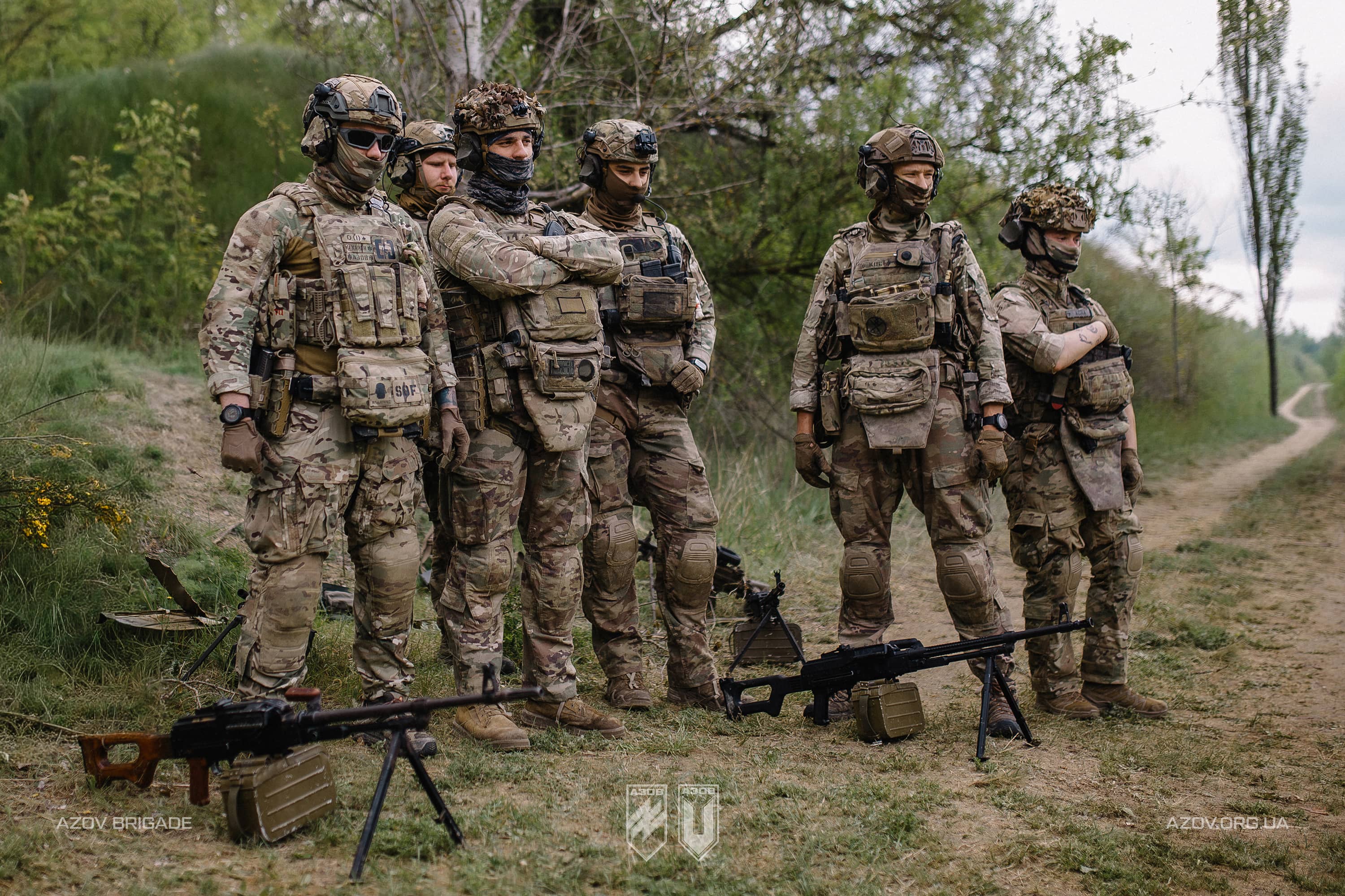 бійці взводу розвідки спеціального призначення 2-го батальйону під час бойової підготовки